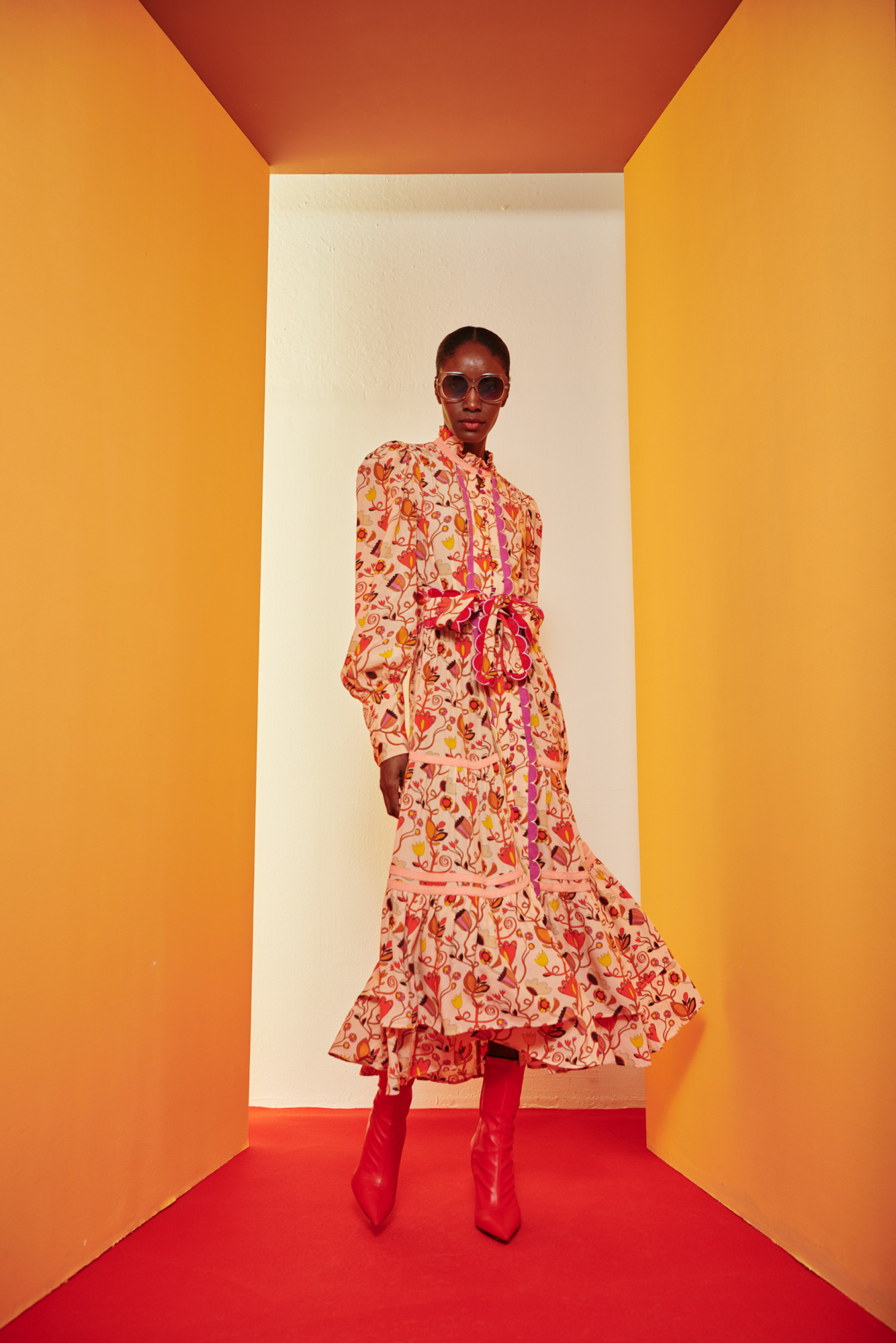 【関税&送料込】CECILIA B Dresses MultiColour Celia B Orchid Dress, Multi - Monkee's of Mount Pleasant